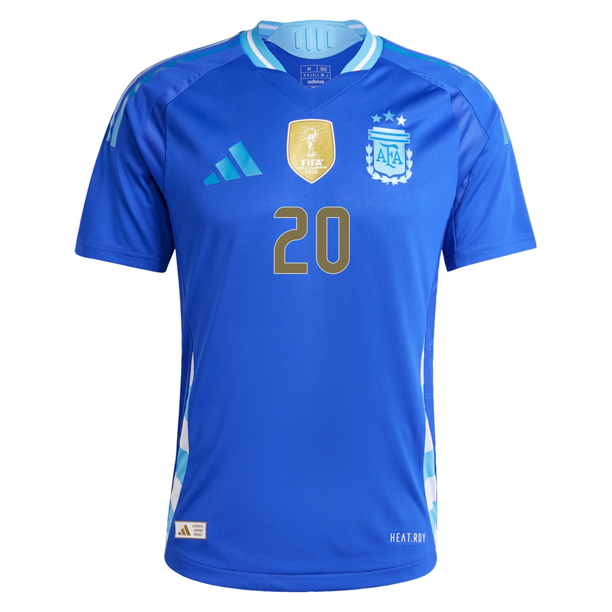 adidas Argentina Authentic Alexis Mac Allister Away Jersey 24/25 (Lucid Blue/Blue Burst)