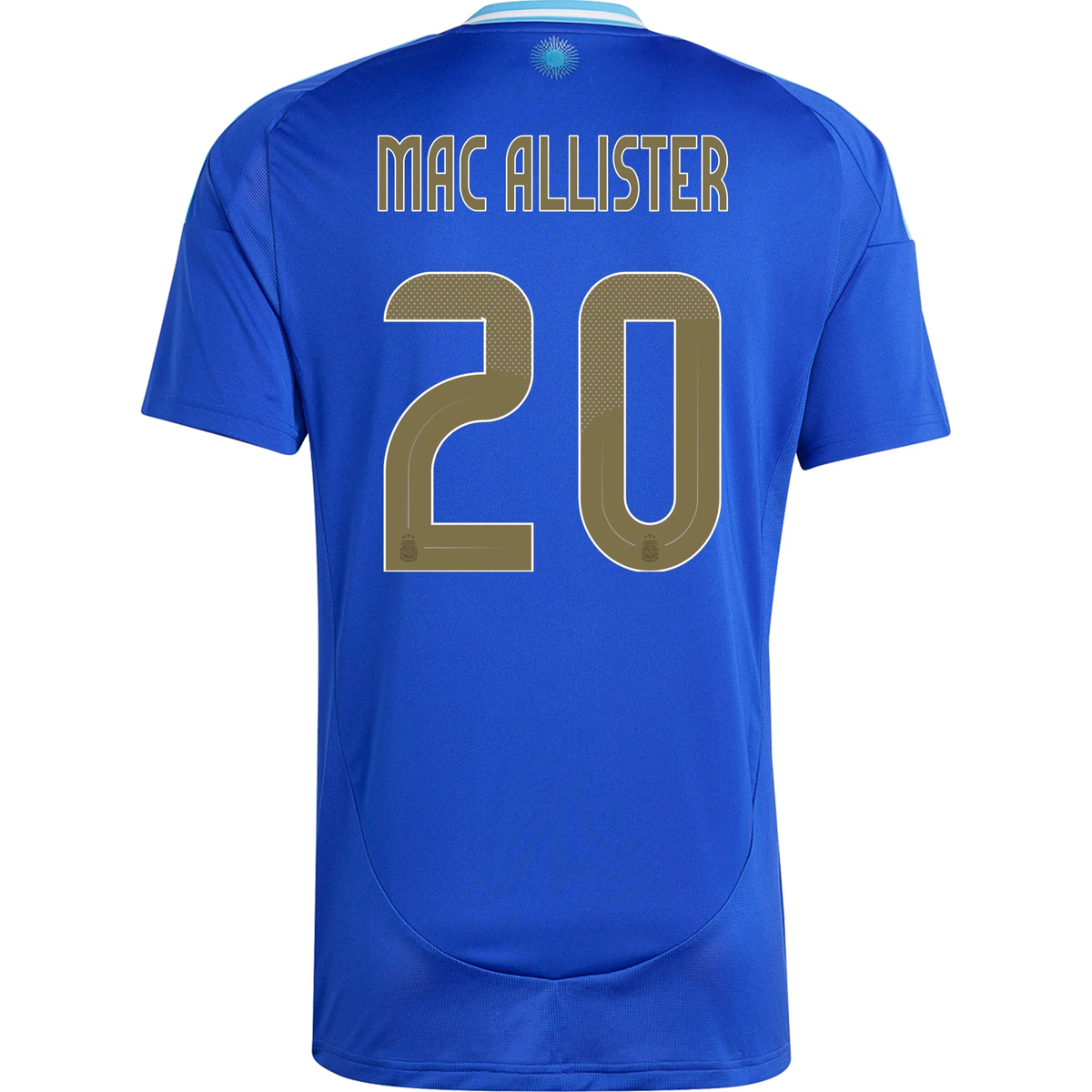 adidas Argentina Alexis Mac Allister Away Jersey 24/25 (Lucid Blue/Blue Burst)