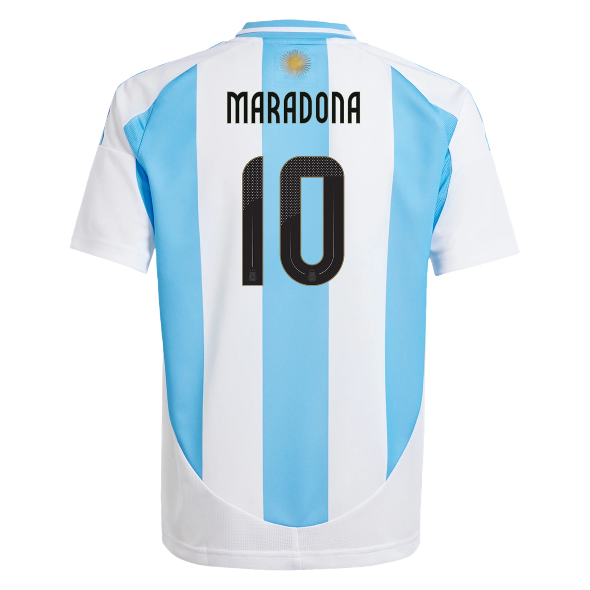 adidas Youth Argentina Diego Maradona Home Jersey 24/25 (White/Blue Burst)