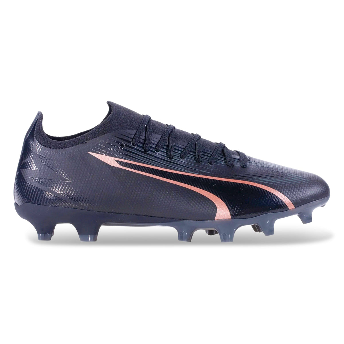 Puma Ultra Match FG/AG Soccer Cleats (Puma Black/Copper Rose)