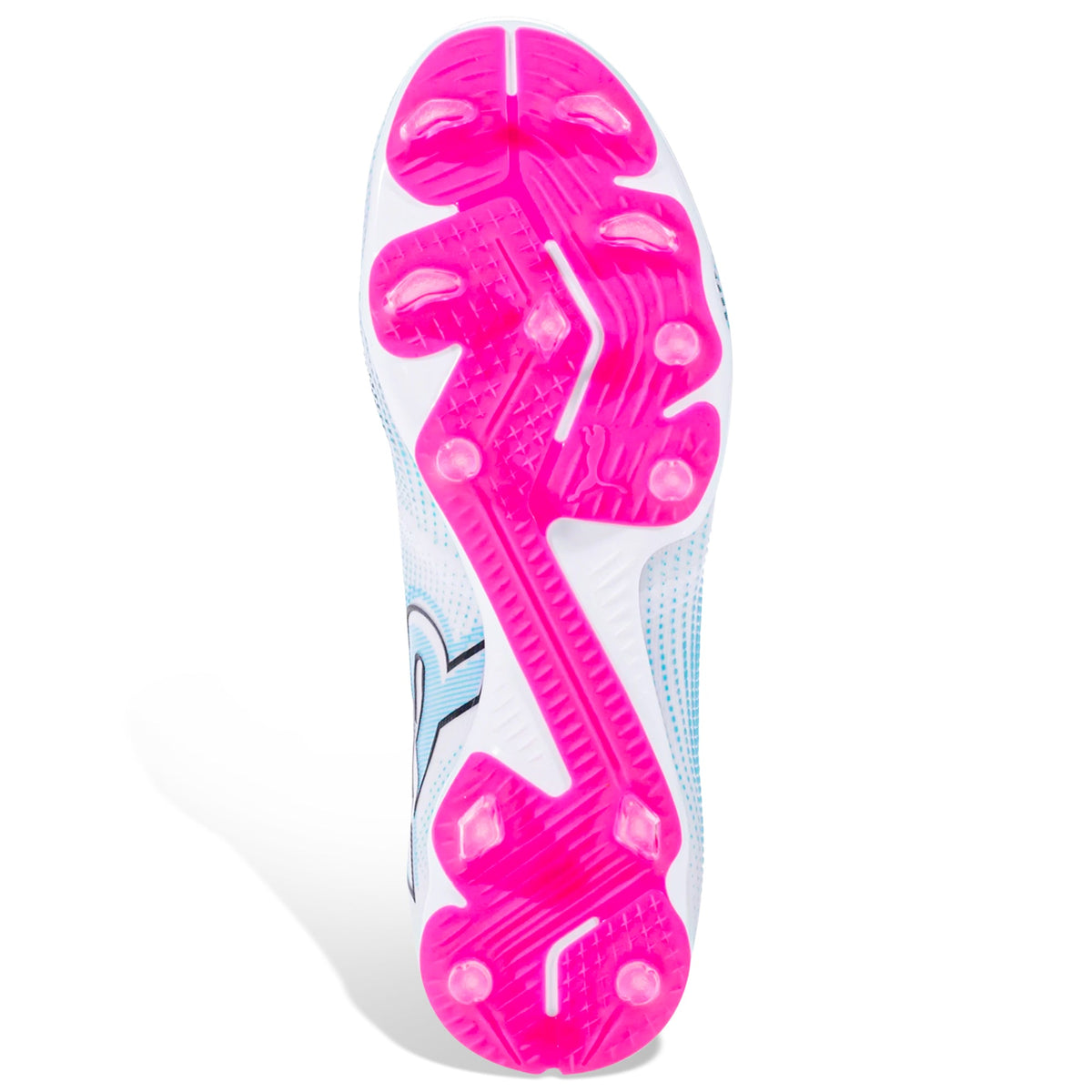 Puma Future 7 Match FG/AG Soccer Cleats (Puma White/Poison Pink)