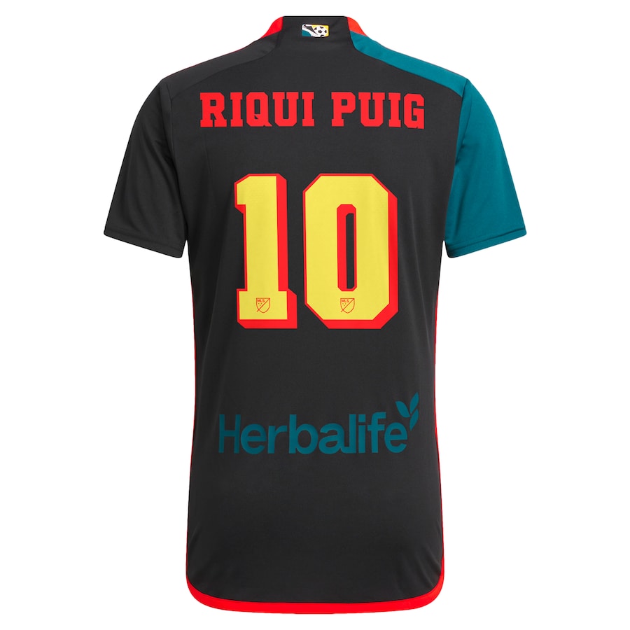 adidas LA Galaxy Riqui Puig Third Jersey 24/25 (Black/Virdia)