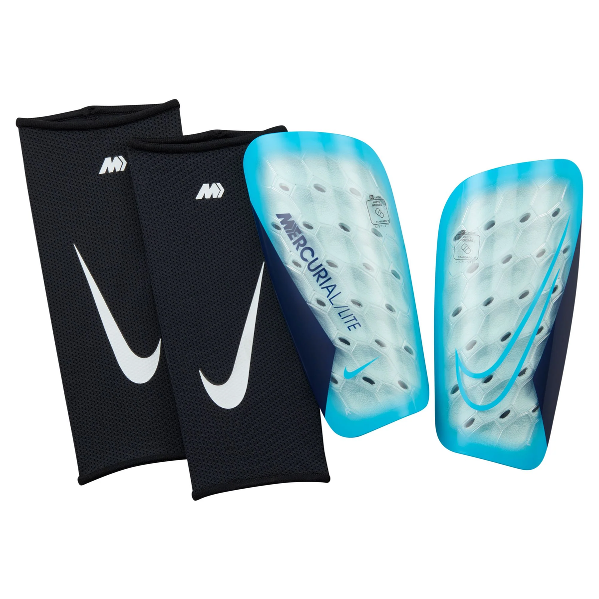 Nike Mercurial Lite Shin Guard (Blue Fury/Black)