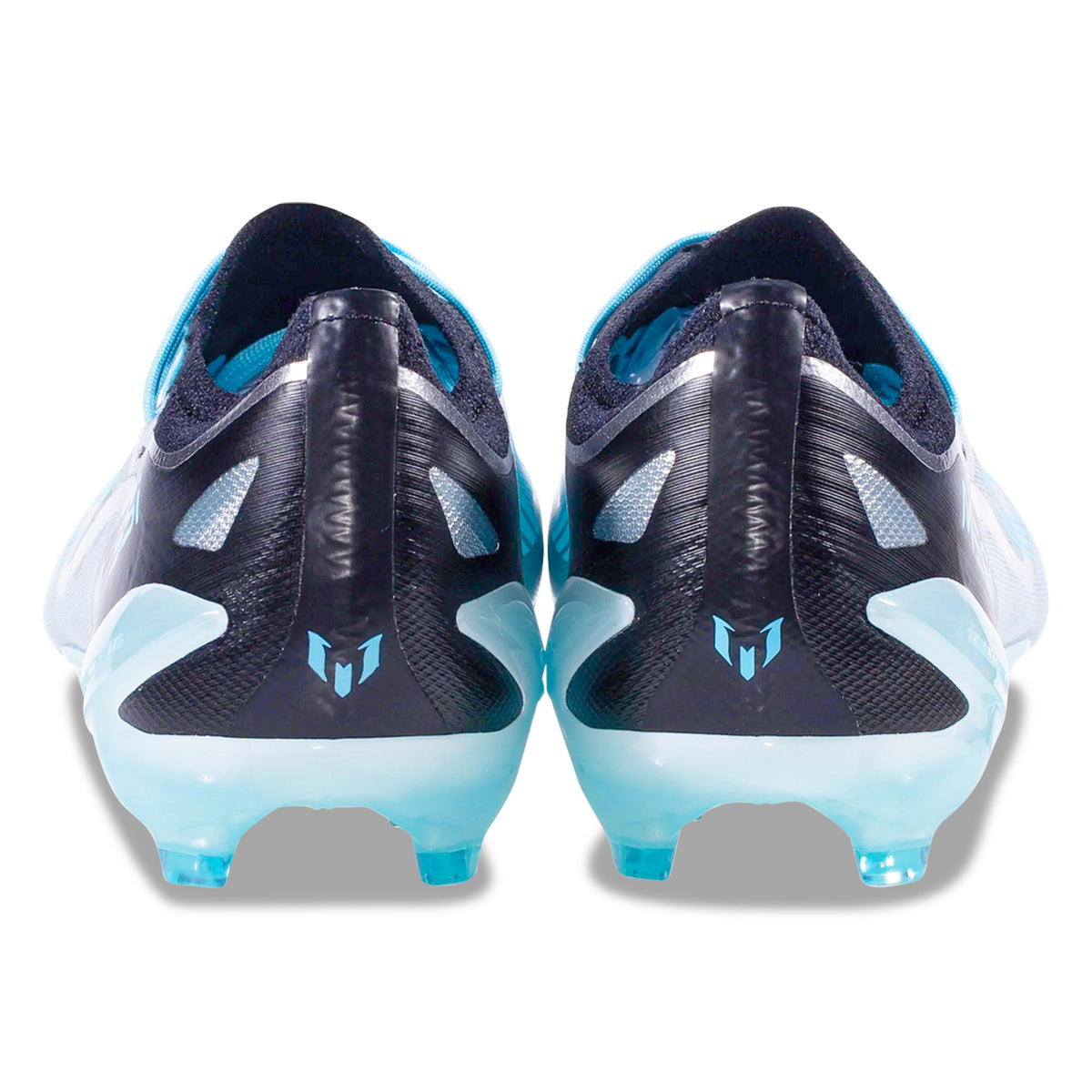 adidas X Crazyfast Messi.1 Firm Ground Soccer Cleats (Silver Metallic/Bliss Blue)