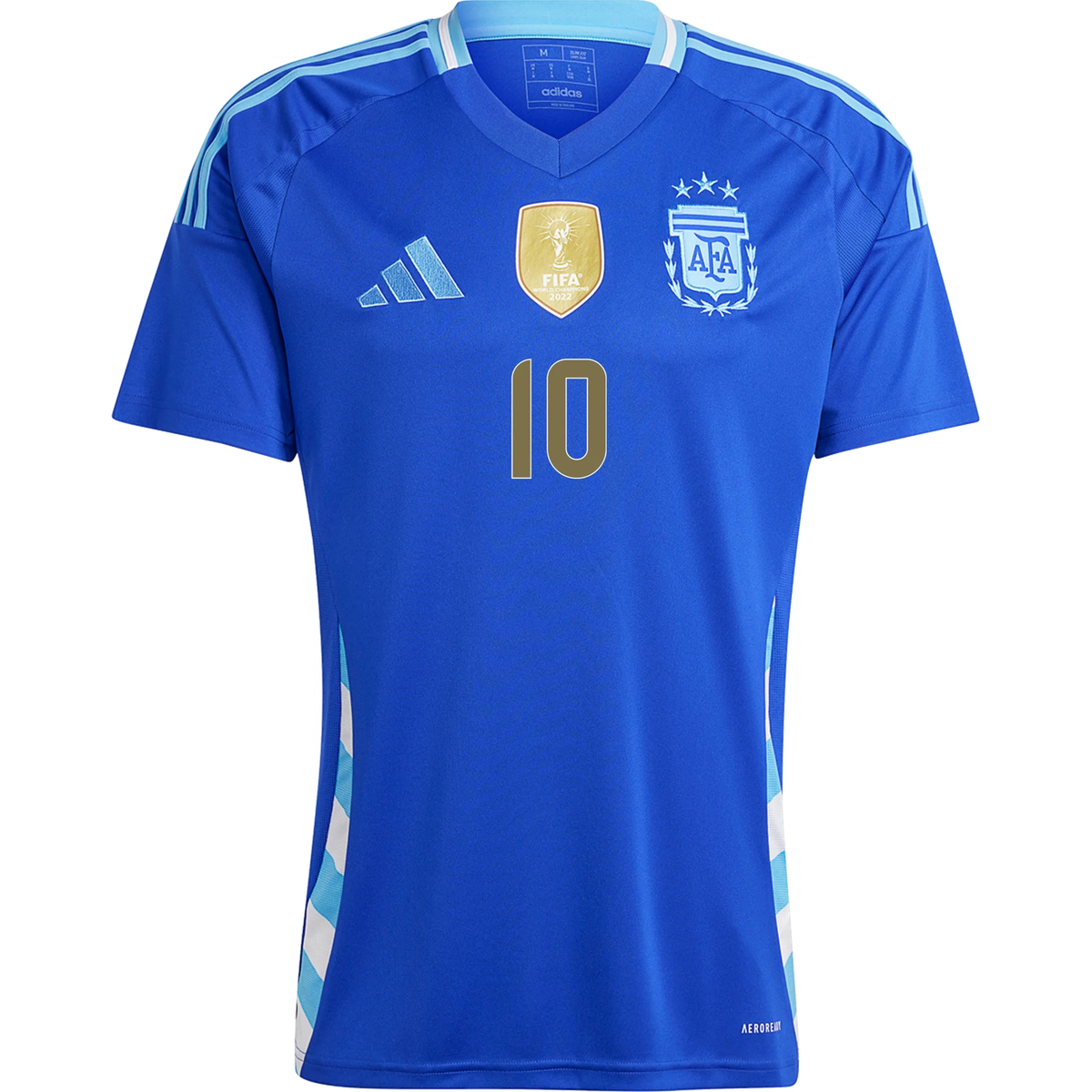 adidas Argentina Lionel Messi Away Jersey 24/25 (Lucid Blue/Blue Burst)