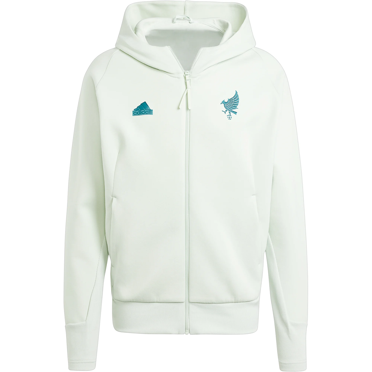 Adidas Mexico Travel Full Zip Hoodie 23/24 (Green)