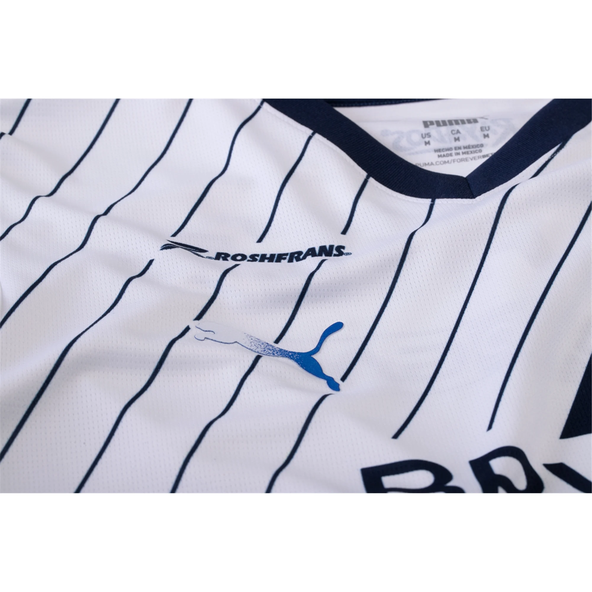 Puma Monterrey Away Jersey w/ Liga MX Patch 23/24 (Puma White)