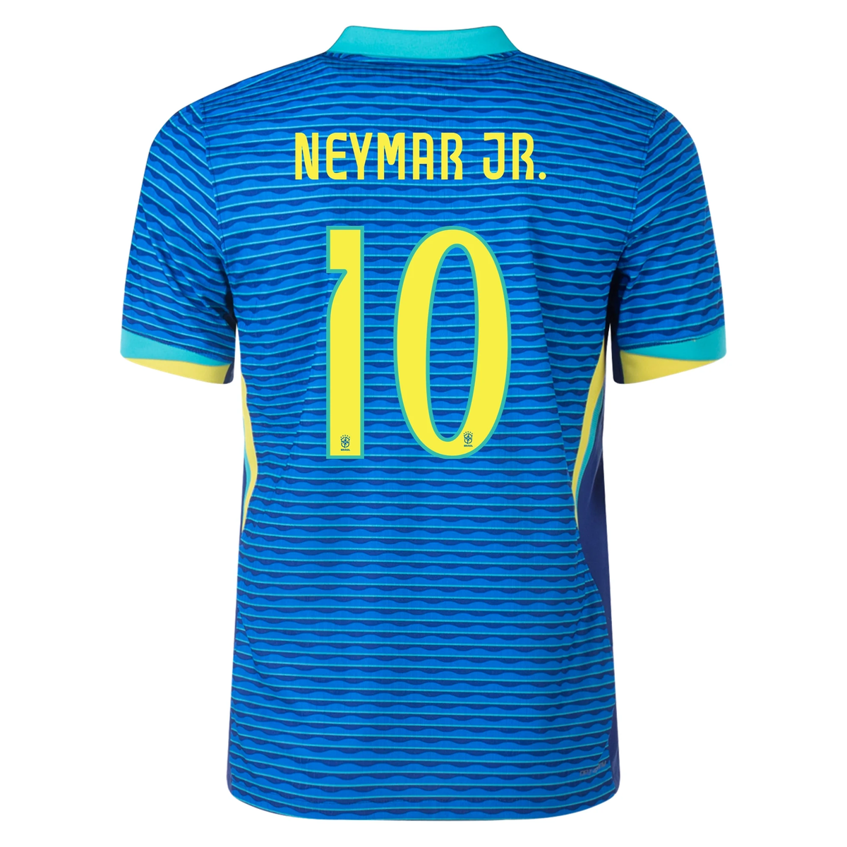 Nike Brazil Authentic Neymar Jr. Away Jersey 24/25 Soar/Dynamic Yellow)