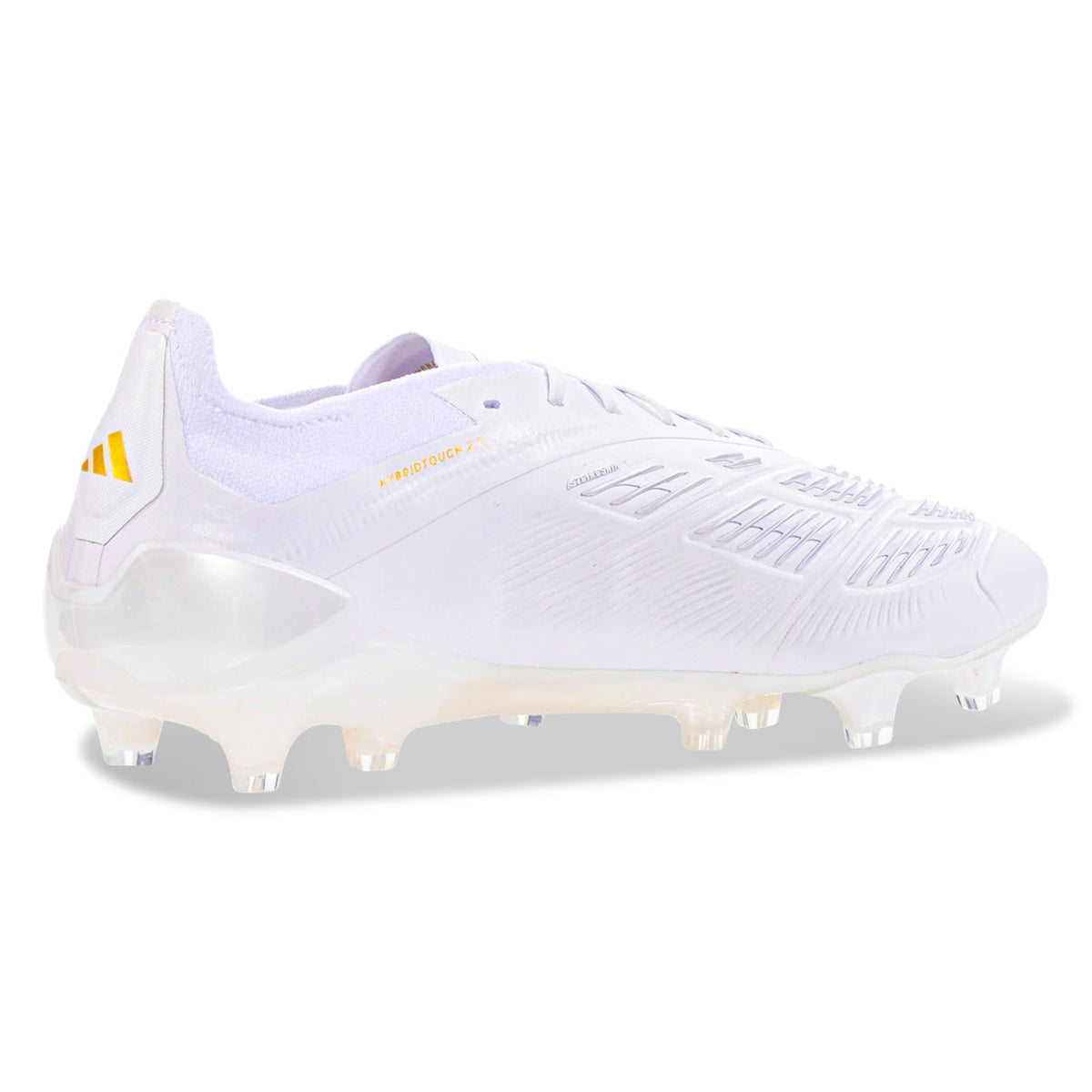 adidas Predator Elite FG Soccer Cleats (White/Gold Metallic)