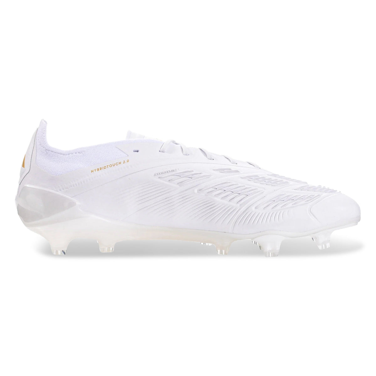 adidas Predator Elite FG Soccer Cleats (White/Gold Metallic)