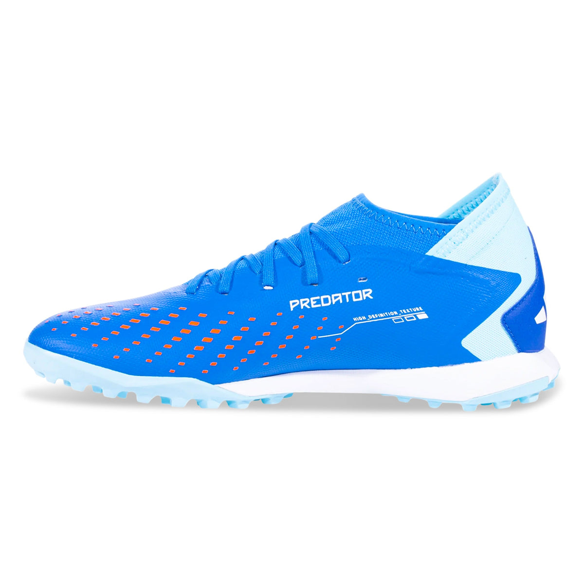 adidas Predator Accruacy.3 Turf Soccer Shoes (Bright Royal/Cloud White)