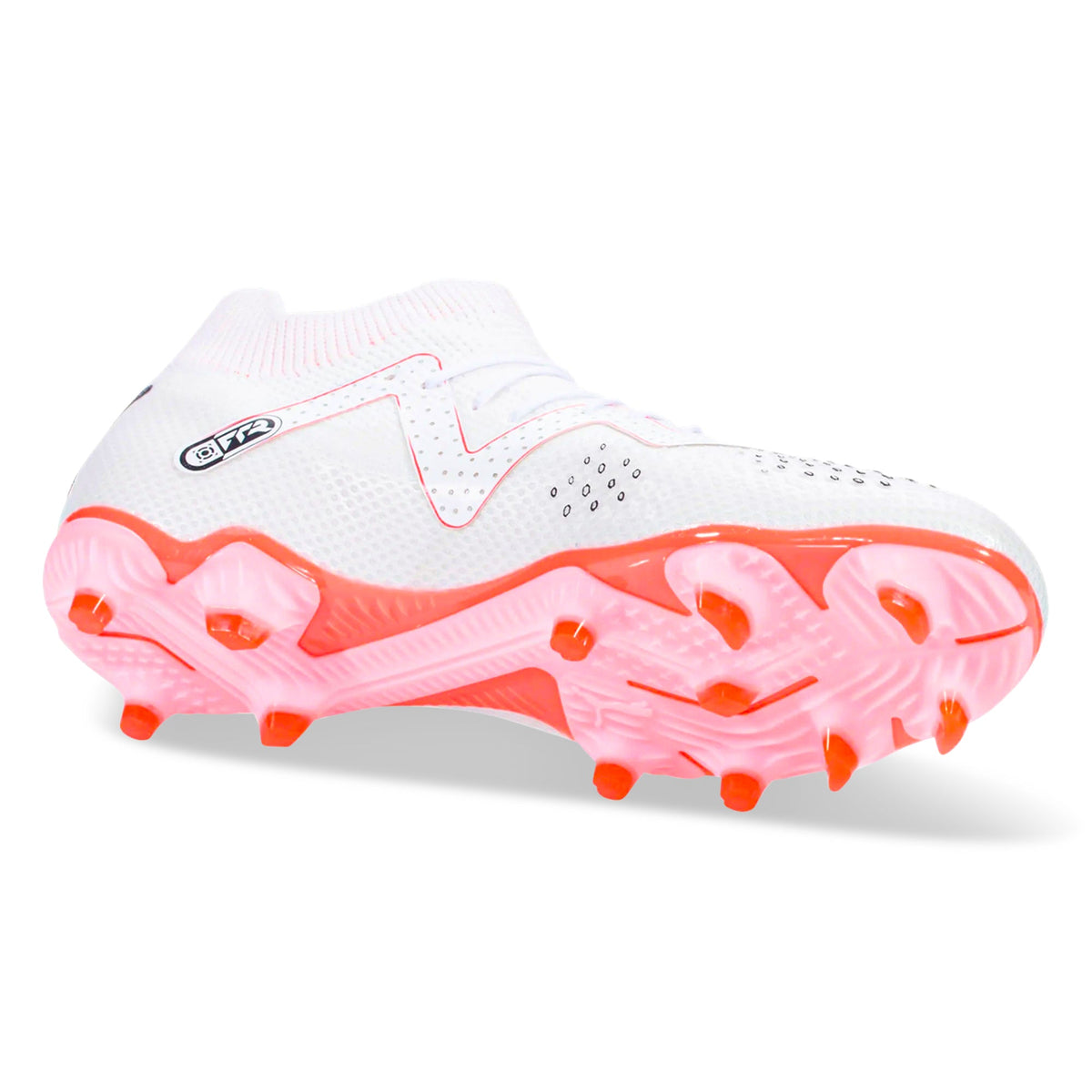 Puma Future Pro FG/AG Soccer Cleats (White/Fire Orchid)