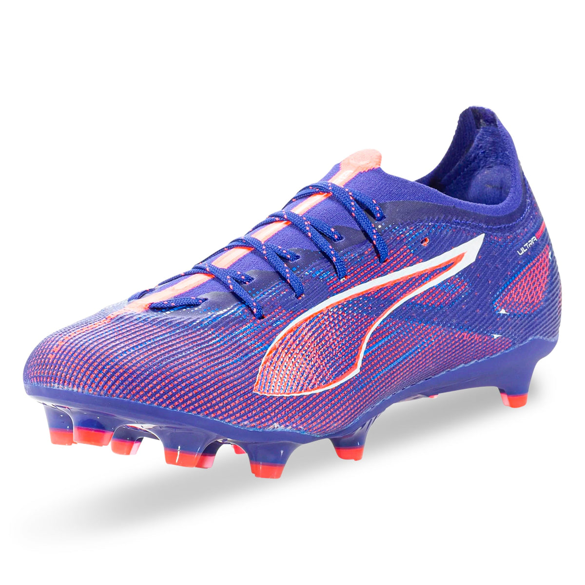 Puma Ultra 5 Pro FG/AG Soccer Cleats (Lapis Lazuli/Sunset Glow)