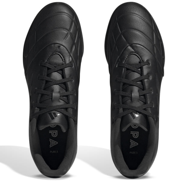 adidas Copa Pure.3 Turf Soccer Shoes (Core Black)