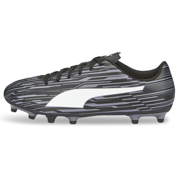 Puma Rapido III FG/AG Soccer Cleats (Puma Black/Castlerock)