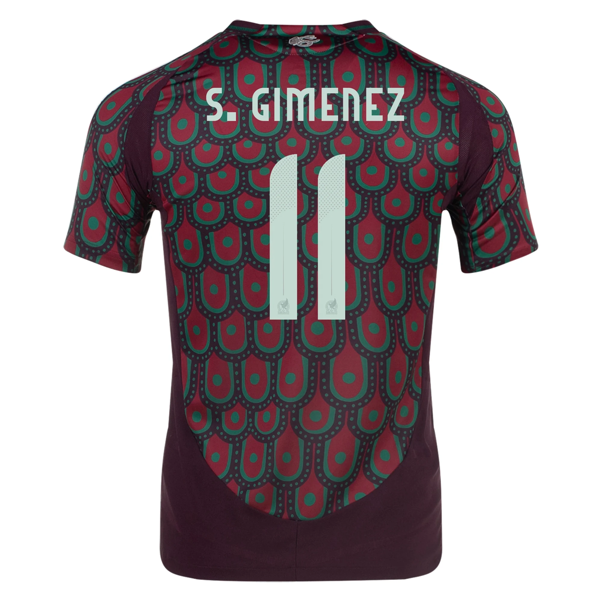 adidas Mexico Authentic Santiago Giménez Home Jersey 24/25 (Multicolor)