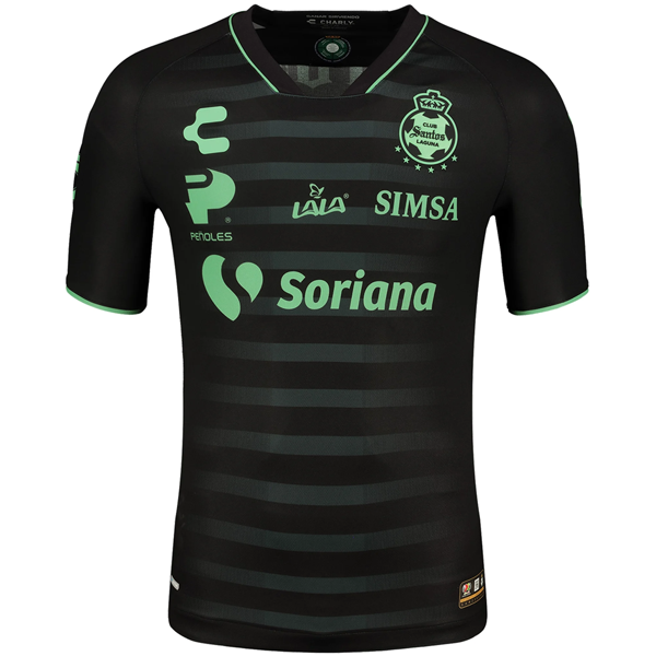 Charly Santos Laguna Away Jersey 23/24 (Black/Green)