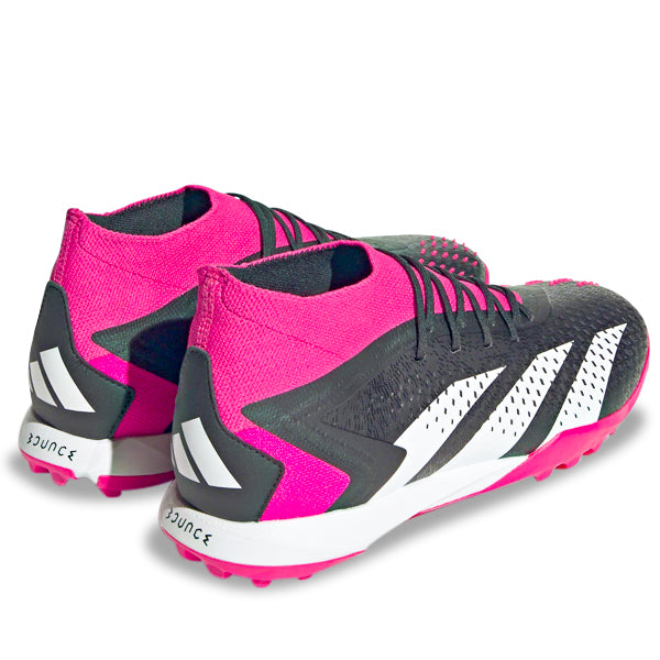 adidas Predator Accuracy.1 Turf Soccer Shoes (Core Black/Team Shock Pink)