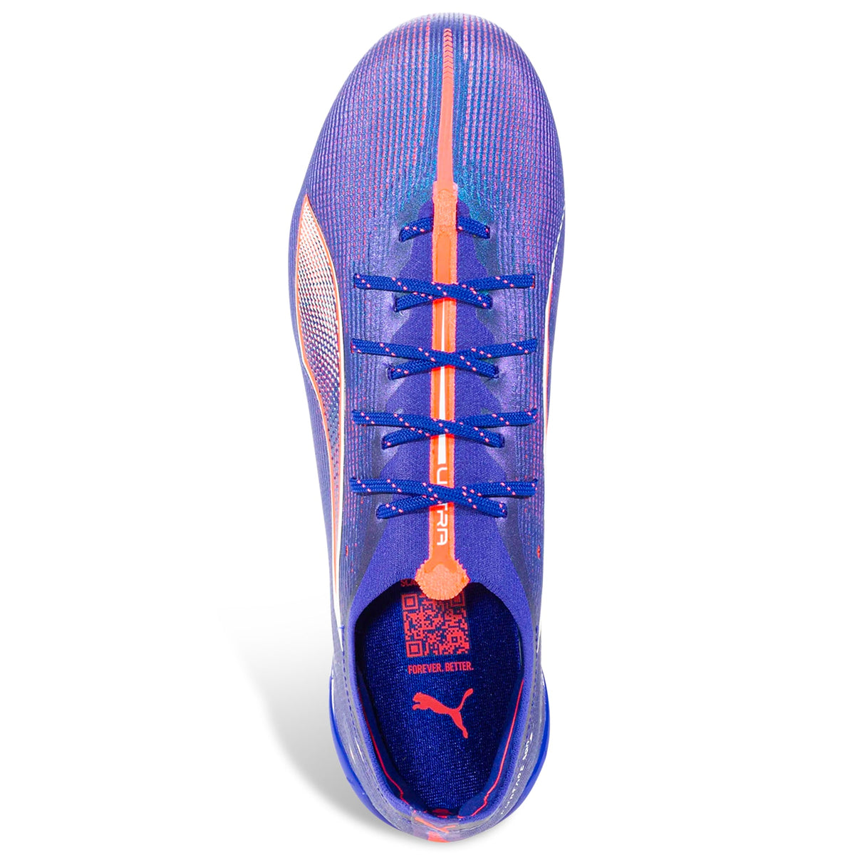 Puma Ultra 5 Ultimate FG Soccer Cleats (Lapis Lazuli/White)