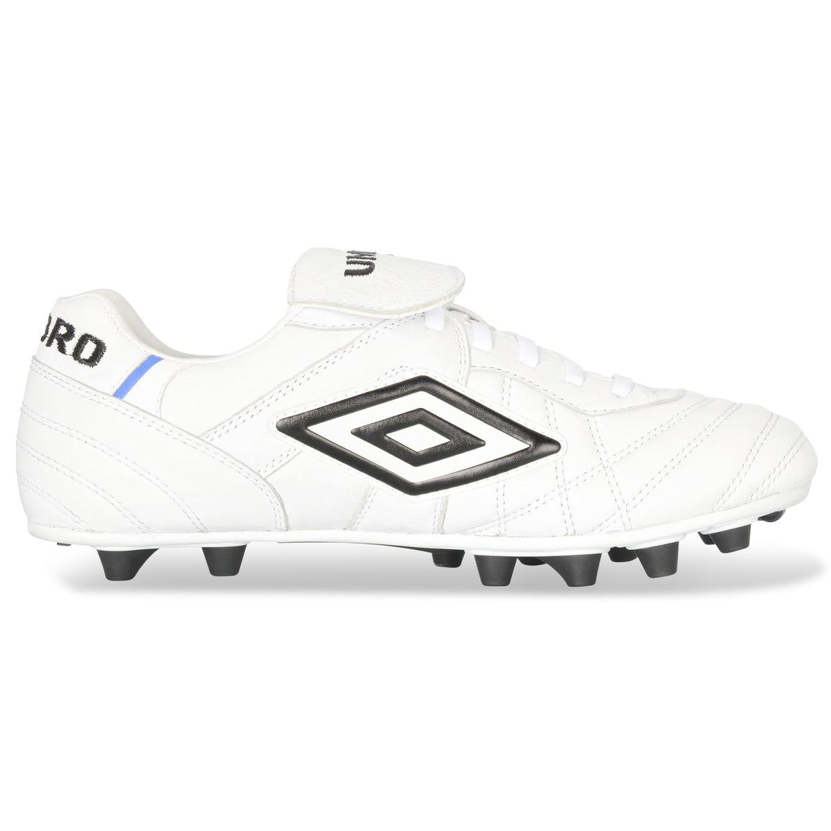 Umbro Speciali Pro 24 FG Soccer Cleats (White/Black/Royal)