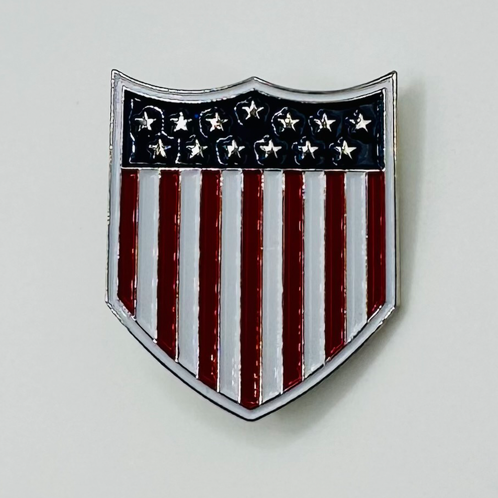 United States Centenial Enamel Pin