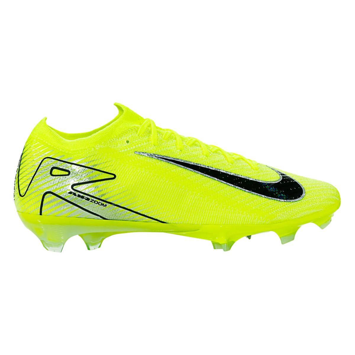 Nike Zoom Vapor 16 Elite FG Soccer Cleats (Volt/Black)