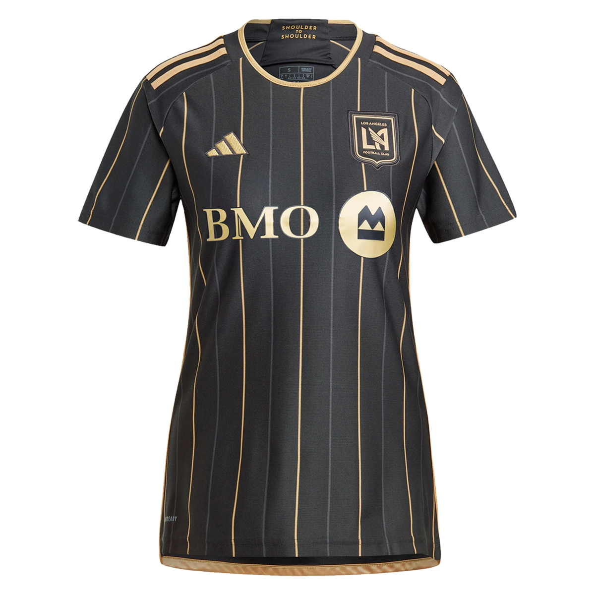 adidas Womens LAFC Dennis Bouanga Home Jersey 24/25 (Black/Gold)