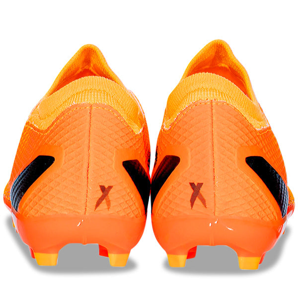 adidas X Speedportal.3 Laceless Firm Ground Soccer Cleats (Solar Gold/Team Solar Orange)