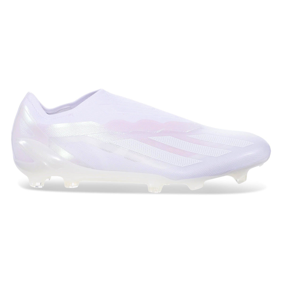 adidas X Crazyfast.1 LL Firm Ground Soccer Cleats (White/White)