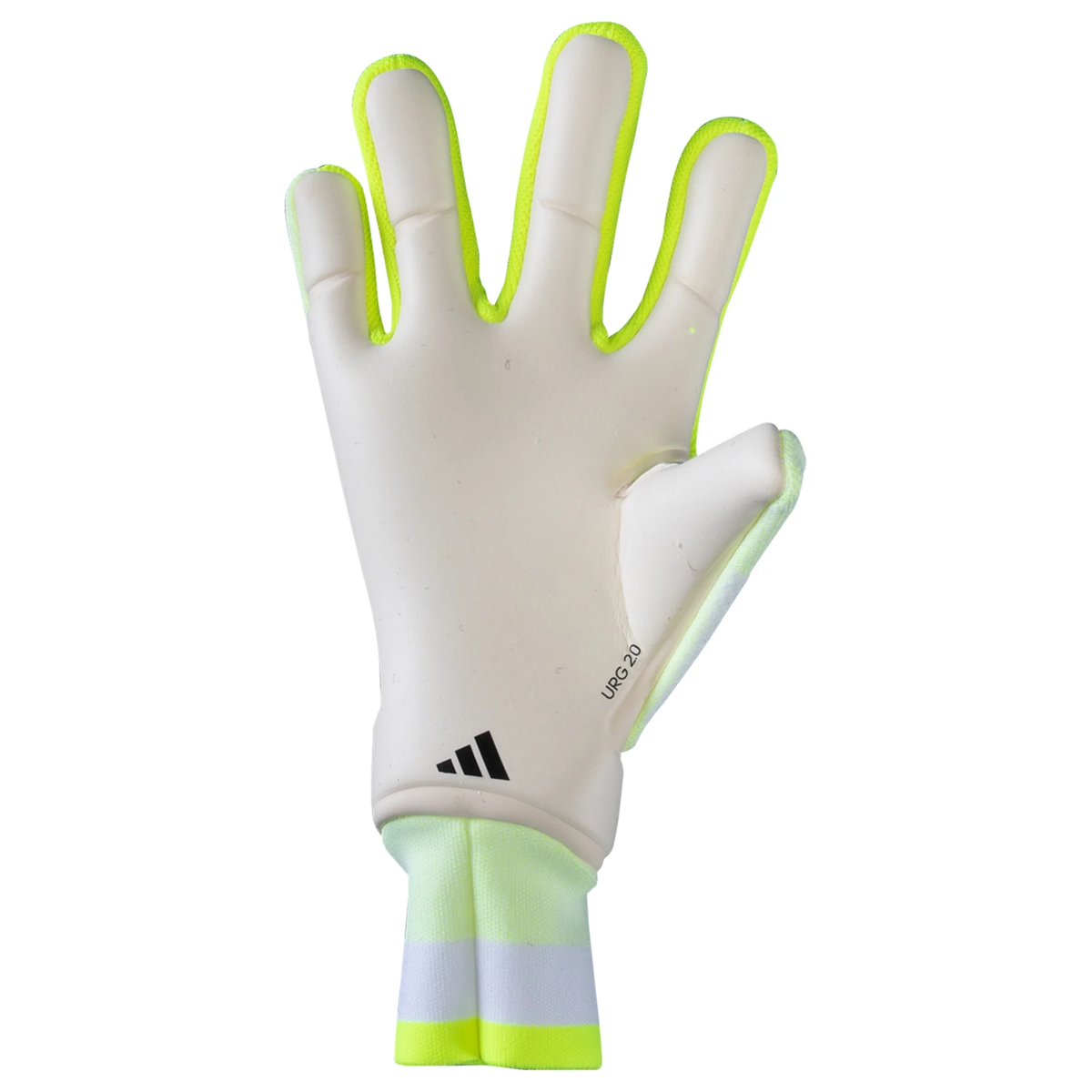 adidas X Pro Goalkeeper Glove (White/Lucid Lemon)