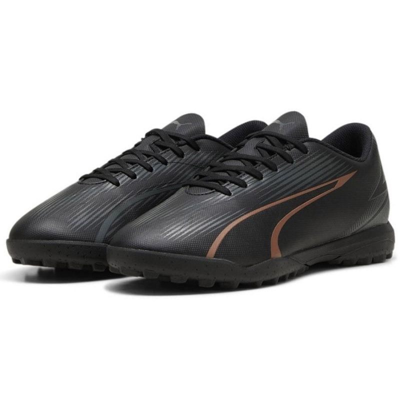 Puma Ultra Play Turf Soccer Shoes (Puma Black/Copper Rose)