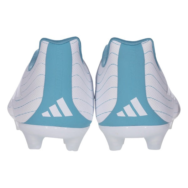 Adidas Copa Pure.3 FG Soccer Cleats (White/Grey Two/Preloved Blue)