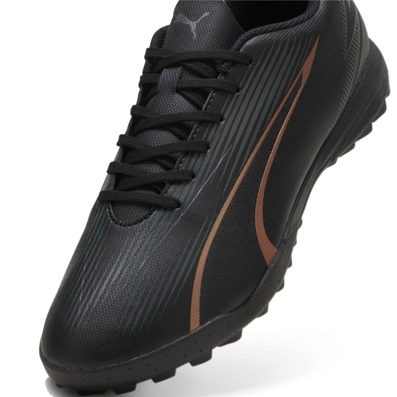 Puma Ultra Play Turf Soccer Shoes (Puma Black/Copper Rose)