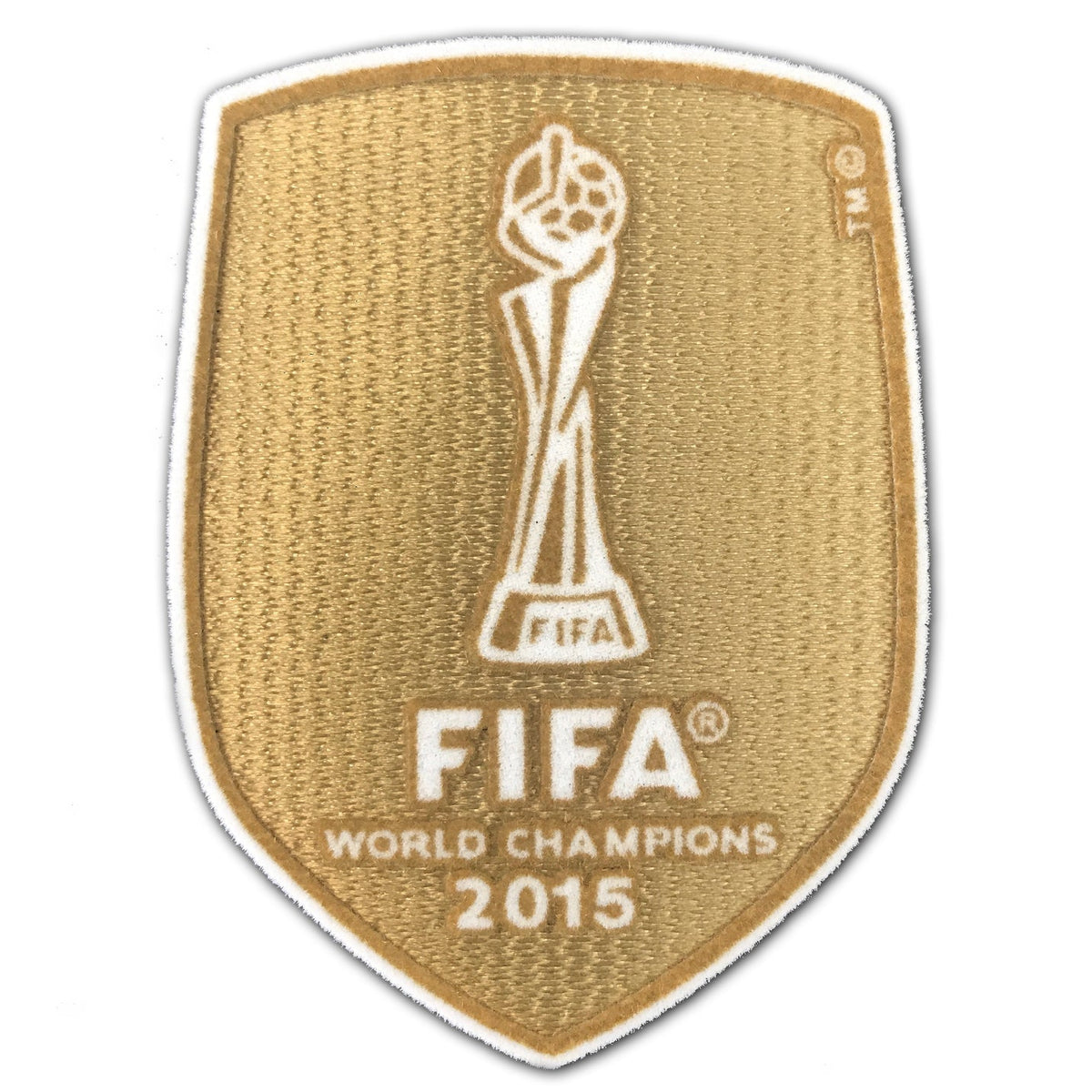 FIFA USA Womens World Cup Champions 2015 Patch (Gold) | Soccer Wearhouse