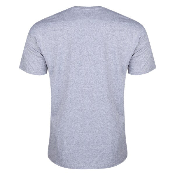 Football Machine Stick Figure Clean Sheet T-Shirt (Sport Grey) | Soccer Wearhouse