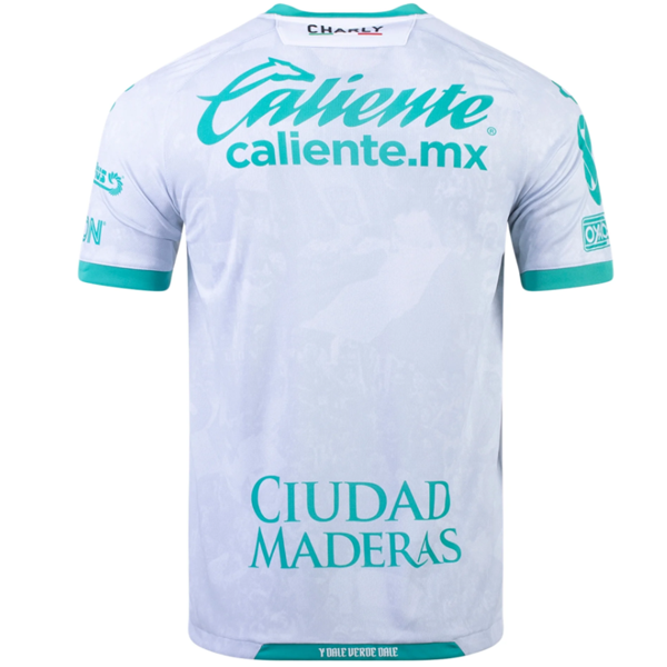 Charly Leon Away Jersey w/ Liga MX Patch 21/22 (White)