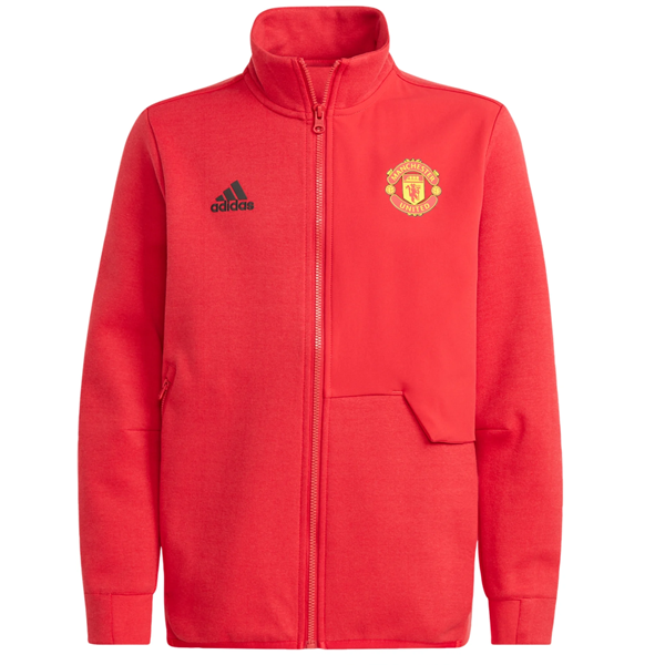 adidas Youth Manchester United Anthem Jacket 23/24 (Red)