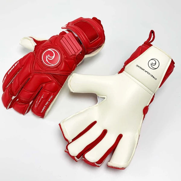 West Coast Quantum Turner Pro Goalkeeper Gloves (Red/White)