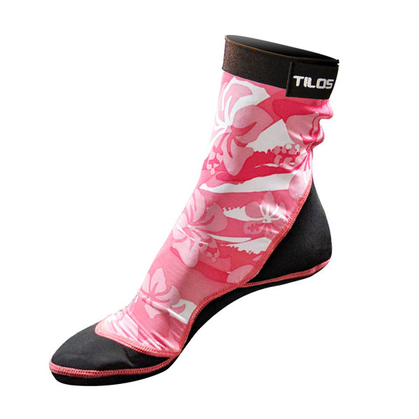 Tilos Beach Soccer Socks 2.5mm (Floral Pink) | Soccer Wearhouse