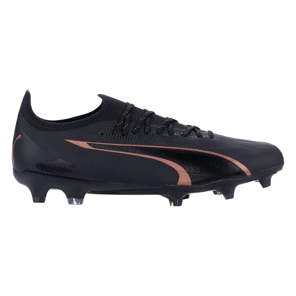 Puma Ultra Ultimate FG/AG Soccer Cleats (Puma Black/Copper Rose)