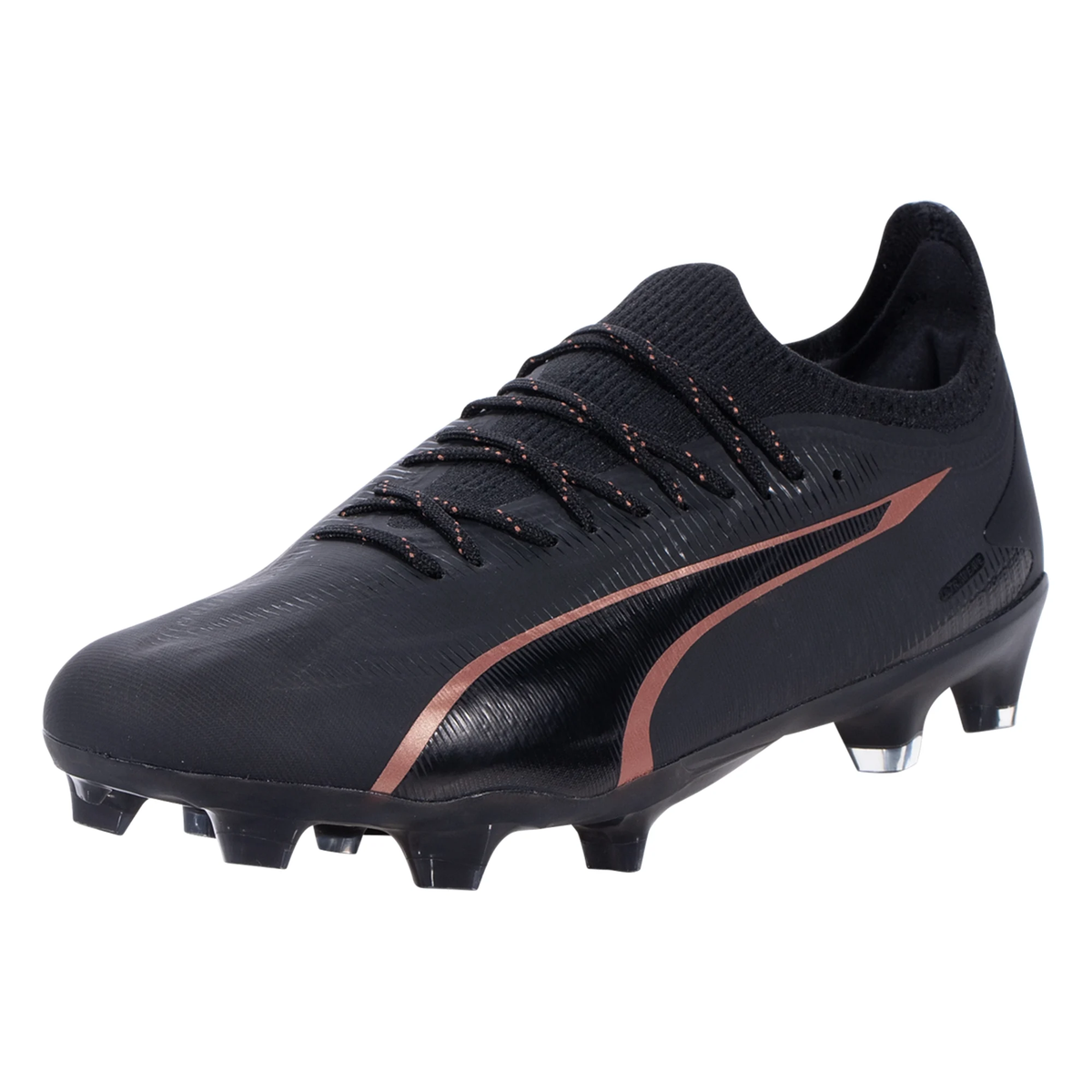 Puma Ultra Ultimate FG/AG Soccer Cleats (Puma Black/Copper Rose)