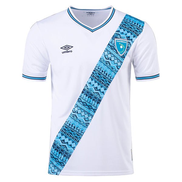 Umbro Guatemala Men&#39;s Home Jersey 23/24 (White/Sky Blue)