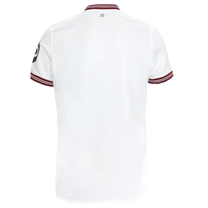 Umbro West Ham Away Jersey w/ EPL + No Room For Racism Patches 23/24 (White)