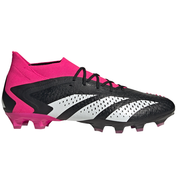 adidas Predator Accuracy.1 FG Soccer Cleats (Core Black/Team Shock Pink)