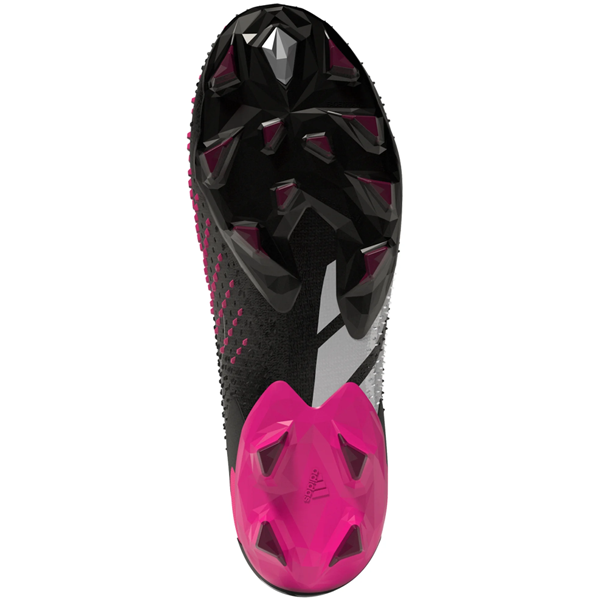 adidas Predator Accuracy.1 FG Soccer Cleats (Core Black/Team Shock Pink)