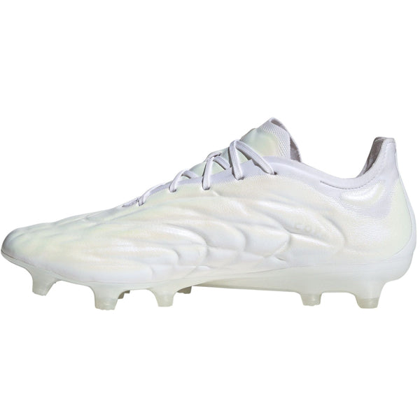 adidas Copa Pure.1 FG Soccer Cleats (Pearlized White/Metallic)