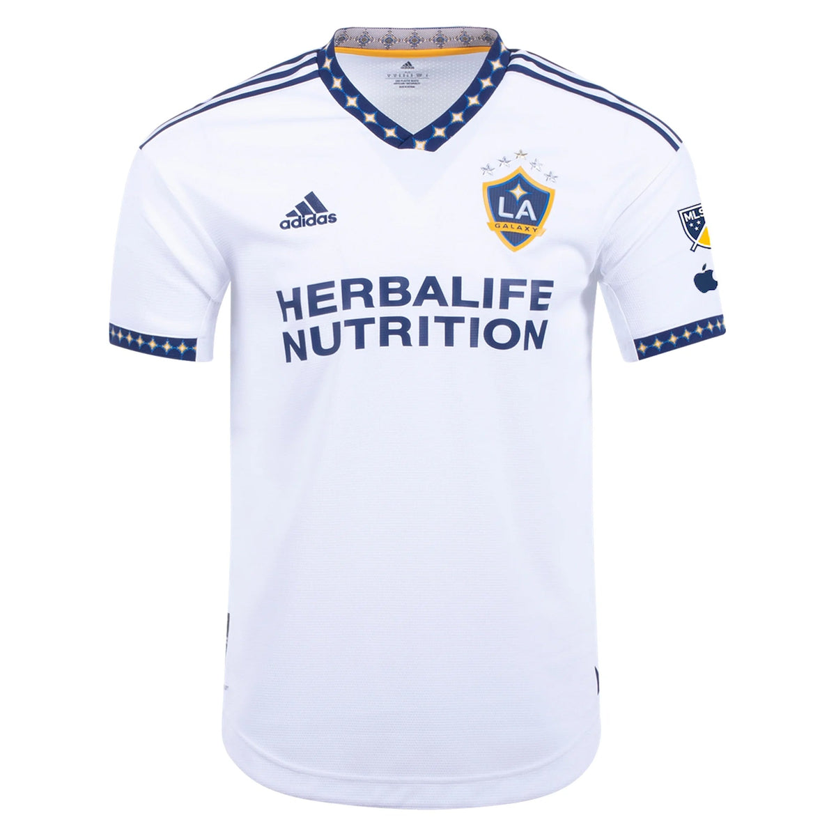 adidas Neal LA Galaxy Home Authentic Jersey 22/23 w/ MLS Patches (White)