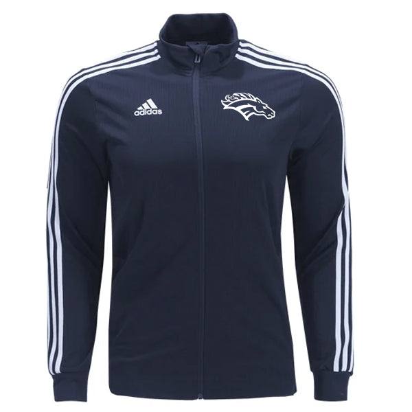 adidas Roosevelt Mustangs Tiro 19 Jacket (Navy) | Soccer Wearhouse