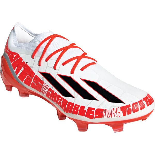 adidas X Speedportal Messi.1 FG Soccer Cleats (White/Red)