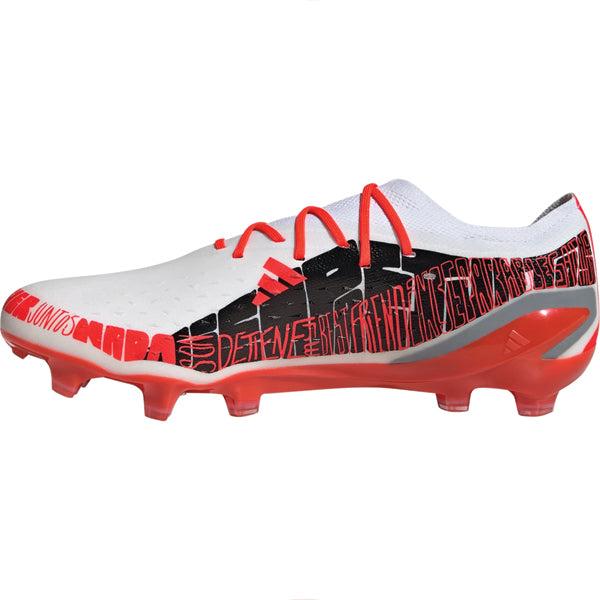 adidas X Speedportal Messi.1 FG Soccer Cleats (White/Red)